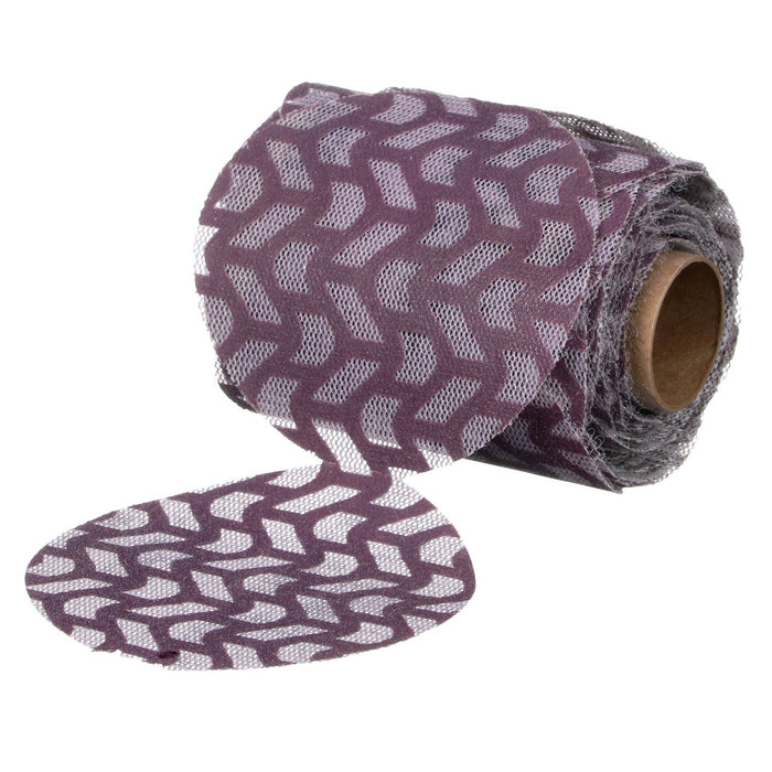 3M Products Cubitron II Net Disc Roll 31683, 220+, 3 in, 50 pcs/RL, 6 RL/CS — view 3