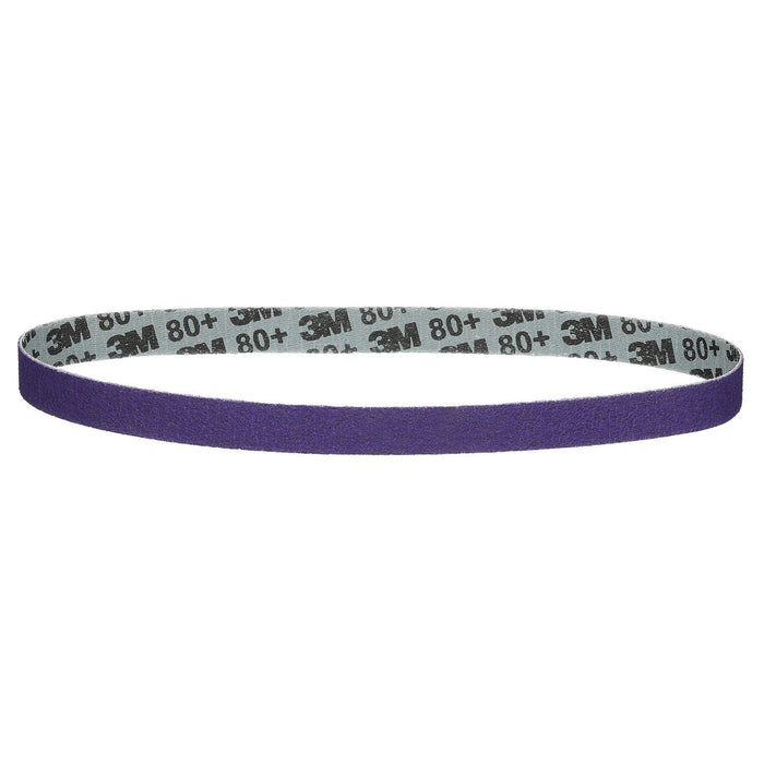 3M Products Cubitron 3 Abrasive File Belt 33478, 80+, 1/2" x 18" (12.7 mm x 457.2 mm), 10