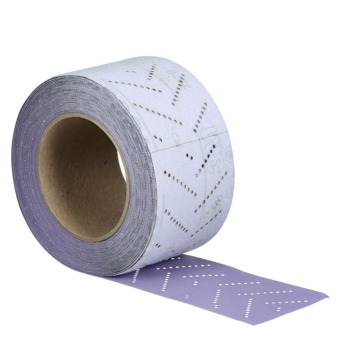 3M Products Cubitron II Hookit Clean Sanding Sheet Roll 34454, 1000+ Grade, 70 mm x 12 m, — view 2