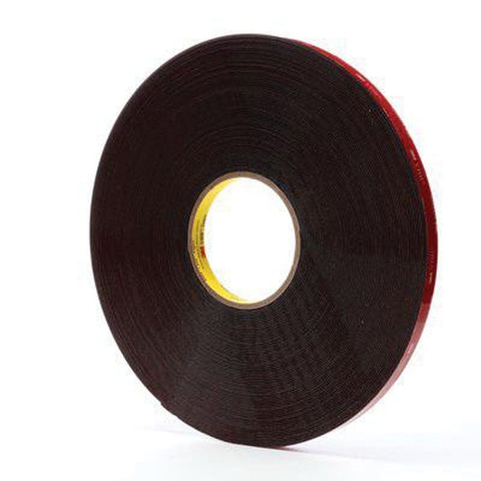 3M Products VHB Tape 5952, Black, 1/2 in x 36 yd, 45 mil, 18 Roll/Case