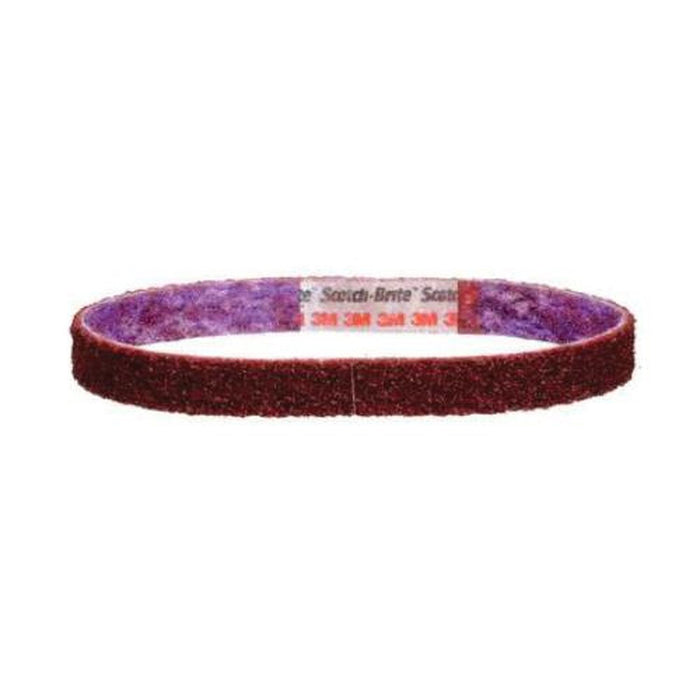 3M Products Scotch-Brite Durable Flex Low Stretch Belt, 77157, DF-BL, A/O Medium, 1/2 in x 1