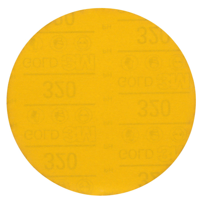 3M Hookit Gold Abrasive Disc 09257, 320, 6 in (150 mm), No Hole, 50 pcs/BX, 4 BX