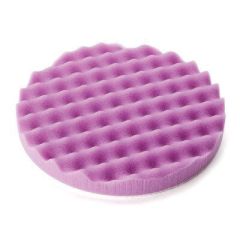 Perfect-It™ 33036 1-Step Single Sided Finishing Pad, 8 in Dia, Hook and Loop Attachment, Foam Pad, Purple