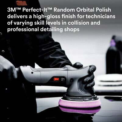 3M Perfect-It 34133 Random Orbital Polish 1 pt Bottle Purple Liquid — view 2