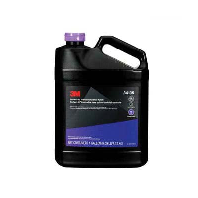 3M Perfect-It 34135 Random Orbital Polish 1 gal Bottle Purple Liquid