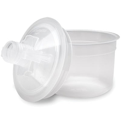 3M Micro Lid and Liner Kit 90 mL Transparent (Part 16028) includes 50 filtered lids, liners and β view 5
