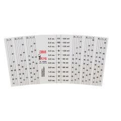 PPS™ 16066 Generic Mix Ratio Inserts, Use With: Paint Preparation System, 6 oz Mini Cup