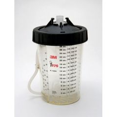PPS™ 16124 Large High Output Pressure Hard Cup, 850 mL, Use With: HGP Spray Gun System, Flexible Liner and Lids