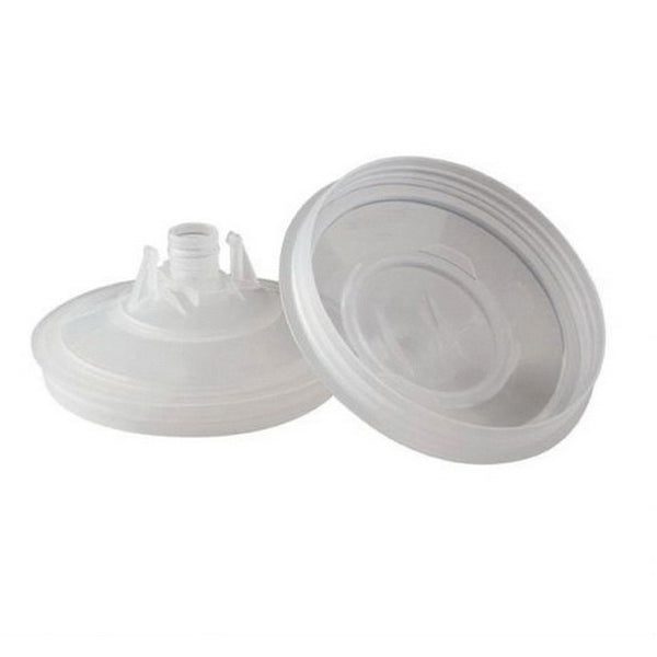 3M PPS 16200 Clear Disposable Cup Lid for Large and Standard Cups, includes filter and sealing plugs