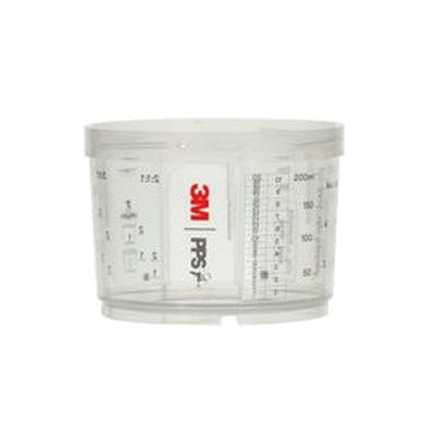 3M 26115 Mini Hard Cup 200 mL Series 2.0 Quarter-Turn Lid Locking System