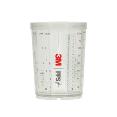 3M 26122 Midi Hard Cup 400 mL Series 2.0 Quarter-Turn Lid Locking System