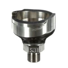 PPS™ 26127 Series 2.0 #S31 Adapter, 1/8-28 BSP (Male), Use With: Series 2.0 Spray Cup System