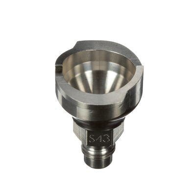 3M PPS 26139 #S43 Adapter - 1/4 in 19 TPI BSP male, adapts lids for Series 2.0 spray cup system