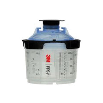 3M Micro Spray Cup System Kit 90 mL Transparent - Includes 50 Lids, 50 Liners, Reusable Hard Cup