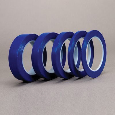 Scotch® 06405 471+ Series Fine Line Masking Tape, 36 yd x 1/4 in, 5.3 mil THK, Indigo