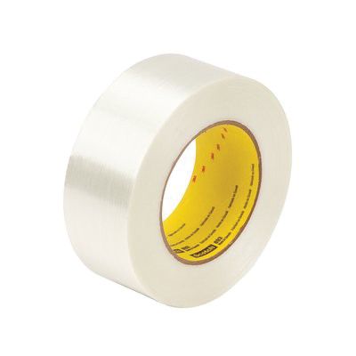 3M Products Scotch 06939 893 Series Filament Tape, 55 m x 24 mm, Clear