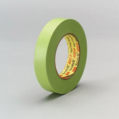 Scotch® 26344 233+ Series Performance Masking Tape, 55 m x 6 mm, Green