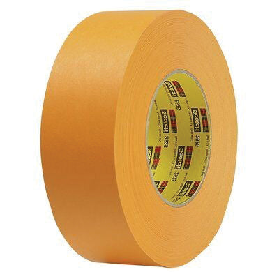 Scotch® 55563 2525 Series Performance Flatback Tape, 55 m x 48 mm, Orange