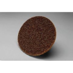Scotch-Brite™ 14101 SC-DH Series No-Hole Surface Conditioning Disc, 4-1/2 in, Coarse Grade, Brown