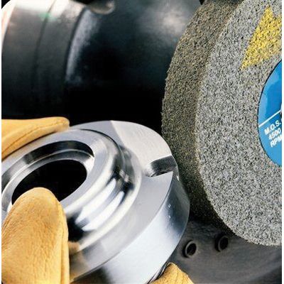 3M Products Scotch-Brite 05132 XL-WL Series Deburring Wheel, 6 in Dia, Fine Grade, 6000 rpm, Gray — view 4