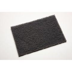Scotch-Brite™ 07446 Blending Hand Pad, 6 in W x 9 in L, Medium, Gray