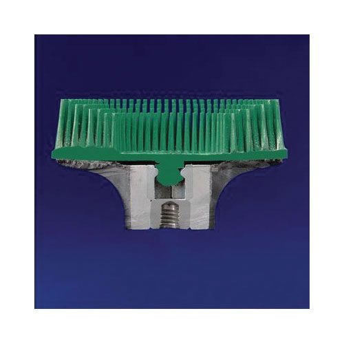 3M Scotch-Brite 18734 Tapered Bristle Disc, 3 in Dia, 50 Grit, Coarse Grade, Aluminum Oxide β Green β view 3