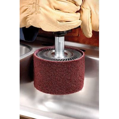 3M Products Scotch-Brite 08857 SC-BS Series Non-Woven Surface Conditioning Belt, 1/2 in W x 18 in L,