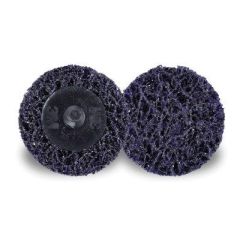 Scotch-Brite™ 21538 XT Pro Series Clean and Strip Disc, 2 in Dia, Extra Coarse Grade, 18000 rpm, Purple