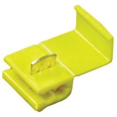 Scotchlok™ 06122 Auto-Electric Insulation Displacement Connector, 22 to 18 AWG, Polypropylene (Insulation), Yellow