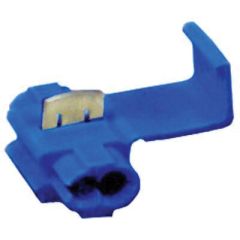 Scotchlok™ 06126 Auto-Electric Insulation Displacement Connector, 18 to 16 AWG, Polypropylene (Insulation), Blue