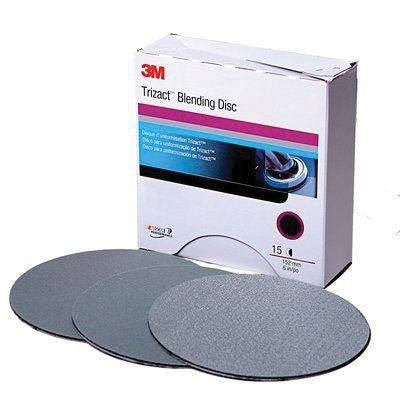 3M Trizact 2091 Blending Disc 3 in 1000 Grit Foam Gray, Hookitβ’ Attachment β view 2