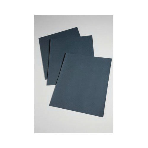 3M Wetordry Tri-M-Ite 2002 Abrasive Sheet 400 Grit 9 in x 11 in Black Paper Backing