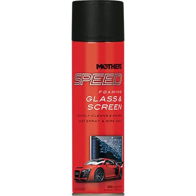 Mothers Speed 16619 Foaming Glass and Screen Cleaner, 19 oz Can, Aerosol
