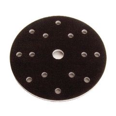 Mirka® 1066F Grip Faced Interface Pad, 6 in Dia x 3/8 in THK, Hook and Loop Attachment