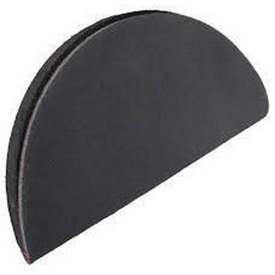 Mirka 106HPHRG Grip Faced Half Round Hand Pad, 6 in W