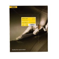Mirka® 21104P400 21 Series Plain Finishing Sheet, 9 in W x 11 in L, P400 Grit
