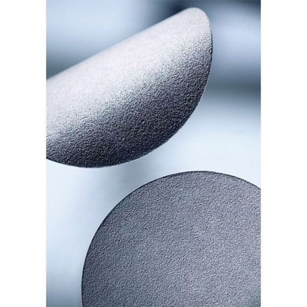 Mirka Q.Silver 2B608180 2B Series Semi-Open Coated Grip-On Sanding Disc, 3 in, P180 Grit, Aluminum O