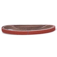 Mirka® 66-1218-050 Mini File Belt, 18 in L x 1/2 in W, 50 Grit, Ceramic Abrasive