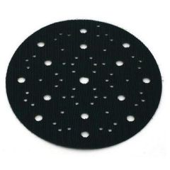 Mirka® 9166 Grip Faced Interface Pad, 6 in Dia x 3/8 in THK, Hook and Loop Attachment