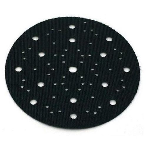 Mirka Abrasives, Inc. Mirka 9166-5 Grip Faced Interface Pad, 6 in Dia x 5 mm THK, Hook and Loop Atta