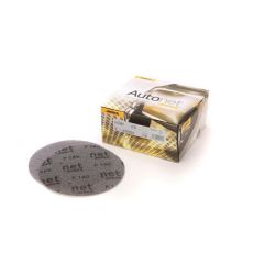Mirka® Autonet® AE23205018 AE Series Closed Coated Grip-On Sanding Disc, 5 in, P180 Grit, Aluminum Oxide