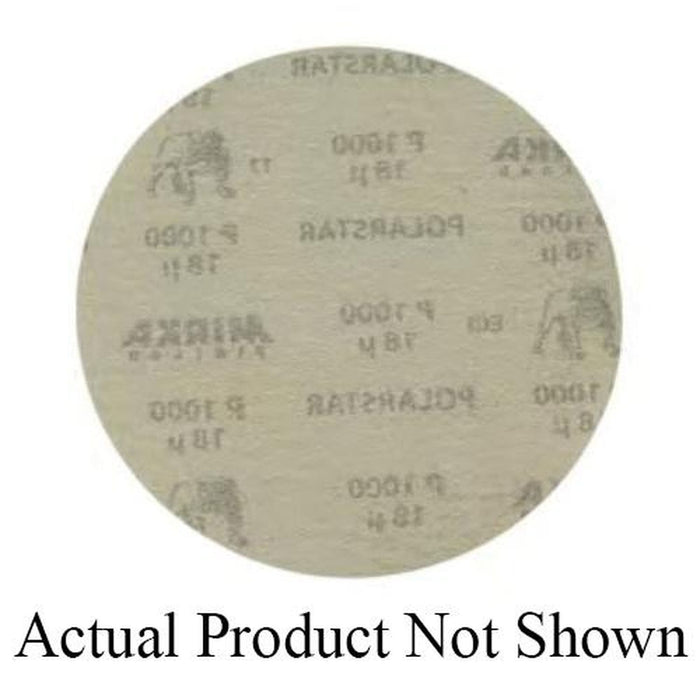 Mirka Abrasives, Inc. Polarstar 6" Grip 15H P1200, 50 Discs/Box