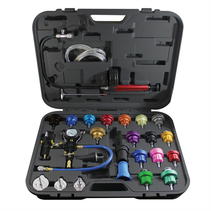 Mastercool 27 Piece Master Radiator Pressure Test Kit