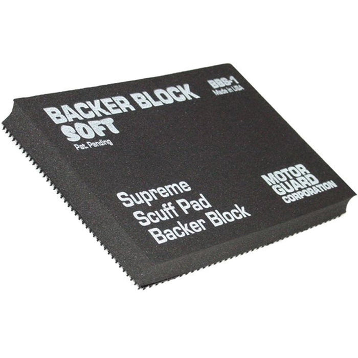 Motor Guard Corporation (Optima) GUARD BBS-1 Soft Backer Block, 4 in W x 6 in L