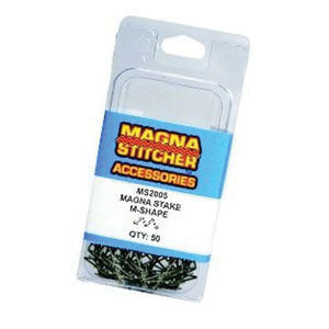 Motor Guard Corporation (Optima) GUARD MS2005 M-Shaped Stake, 0.028 in Dia Wire, Stainless Steel, Us