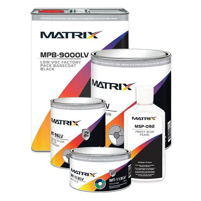 Matrix Systems MMB-100.G01 Basecoat Binder, 1 gal — Clear