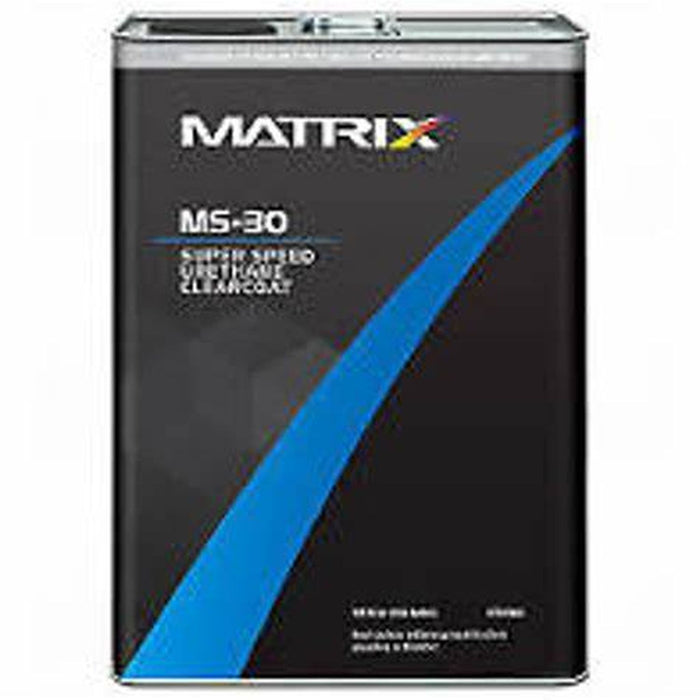 Matrix Systems MS-30-Q01 Super Speed Urethane Clearcoat, 1 qt Can, 68.2 g/L VOC, 4:1 Mixing
