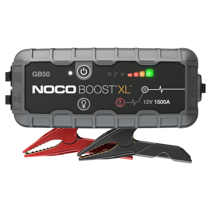 NOCO Company Noco Boost Xl Gb50 JumpStarter, Manual, Lithium Battery, 12 V Input, 1500 A P