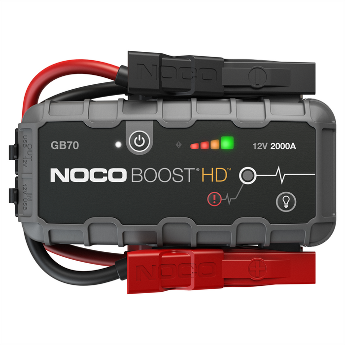 NOCO Company Noco Boost Hd Gb70 JumpStarter, Manual, Lithium Battery, 12 V Input, 2000 A P