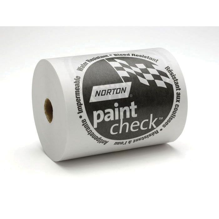 Norton Abrasives Norton Paint Check 06224 Premium Masking Paper, 24 in W x 750 ft L, White